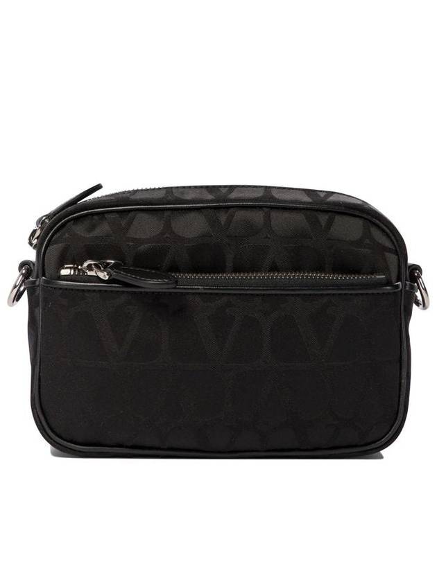 Black Iconographe Crossbody Bag - VALENTINO - BALAAN 1