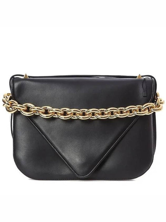 Mount Chain Shoulder Bag Black - BOTTEGA VENETA - BALAAN 2