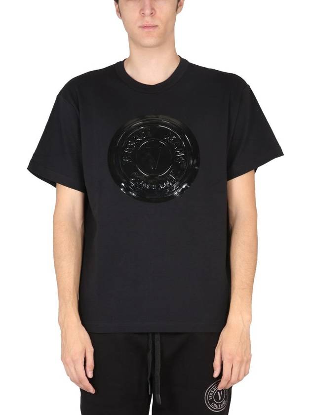 T-Shirt WITH Logo 73GAHP03CJ03P899 B0040185418 - VERSACE - BALAAN 2