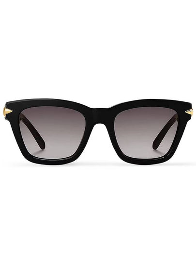 LV Malletage Light Square Sunglasses Black - LOUIS VUITTON - BALAAN 2