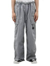 Flatt Nylon Oversized Cargo Straight Pants Grey - CP COMPANY - BALAAN 2