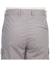 Light Stretch Cotton Bermuda Shorts Dust Grey - STONE ISLAND - BALAAN 7