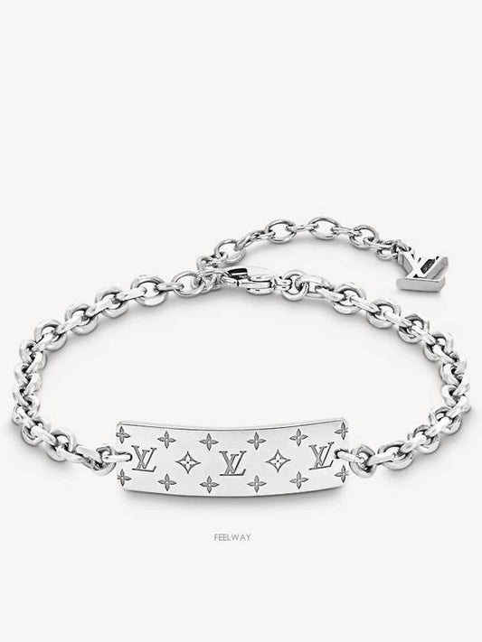 Monogram Bold Bracelet Silver - LOUIS VUITTON - BALAAN 2