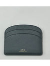 Demi Lune Card Wallet Grey - A.P.C. - BALAAN 8