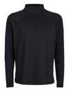 Men's Luxe Quarter Half Zip Layer Long Sleeve T-Shirt Black - G/FORE - BALAAN 2