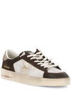 Stardan Leather Low Top Sneakers Brown - GOLDEN GOOSE - BALAAN 3