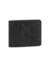 Multiple Monogram Shadow Half Wallet Black - LOUIS VUITTON - BALAAN 2