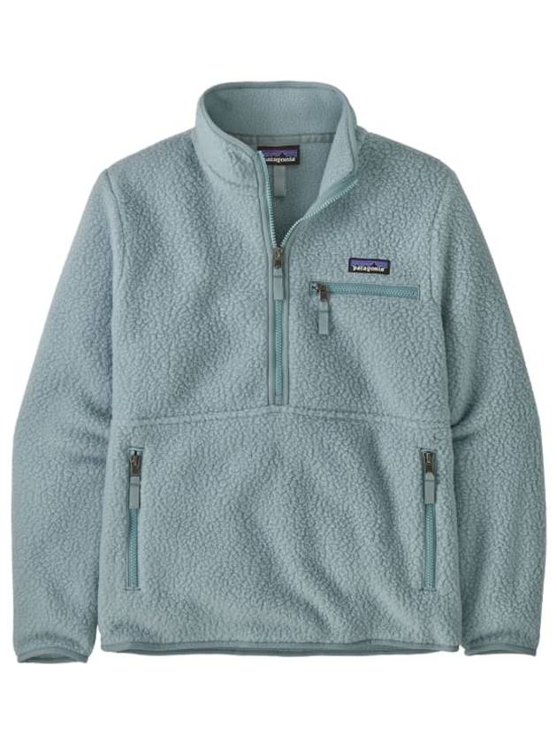 Retro Pile Fleece Marsupial Sweatshirt Thermal Blue - PATAGONIA - BALAAN 2