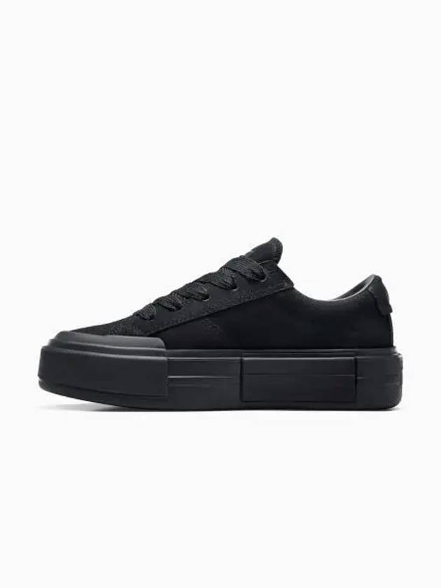 Chuck Taylor All Star Cruise Suede Low Top Sneakers Black - CONVERSE - BALAAN 1