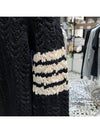 diagonal pullover knit top navy - THOM BROWNE - BALAAN 7