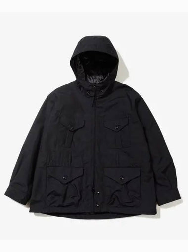 Field Parka A Black Nylon 3 Layer Cloth 24F1D032 PS206 ZT200 - ENGINEERED GARMENTS - BALAAN 1