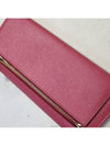 Saffiano 1MH132 pink long wallet - PRADA - BALAAN 4