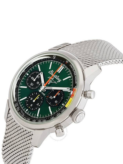 Breitling Top Time B01 Ford Mustang Chronograph Automatic Chronometer Green Dial Unisex Watch AB01762A1L1A1 - BREITLING - BALAAN 2