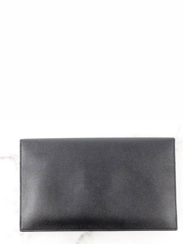 Uptown gold clutch black - SAINT LAURENT - BALAAN 4