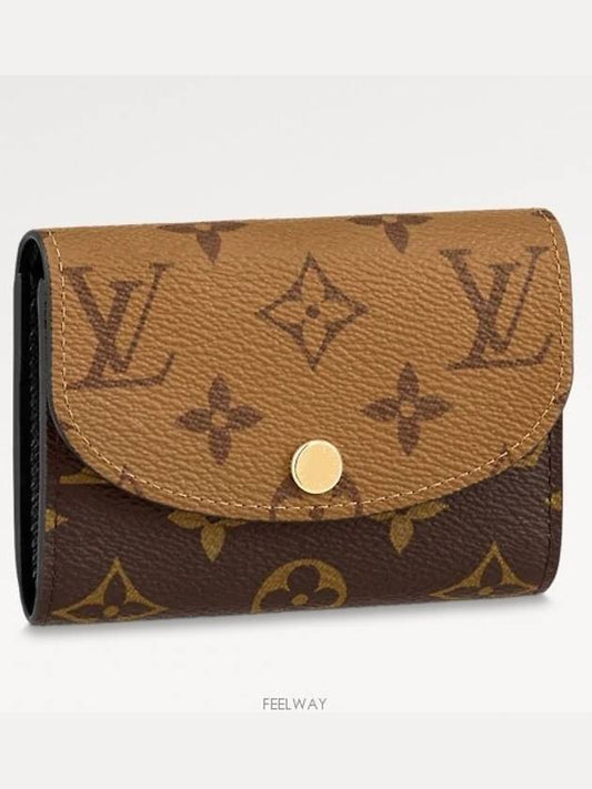 Rosalie Monogram Reverse Coin Purse Brown - LOUIS VUITTON - BALAAN 2