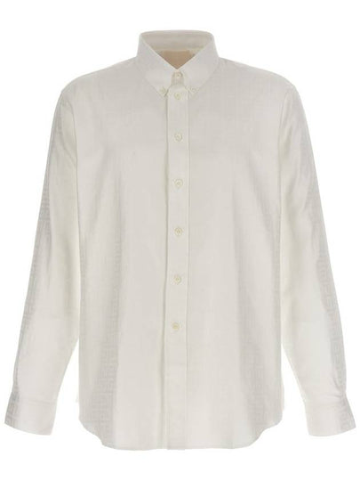 Long Sleeve Shirt BM60ZH140C 100 WHITE - GIVENCHY - BALAAN 2