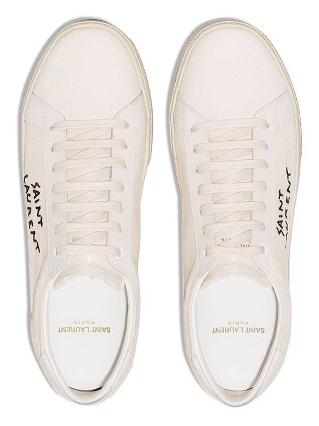 Court Classic SL/06 Sneakers Cream - SAINT LAURENT - BALAAN 3