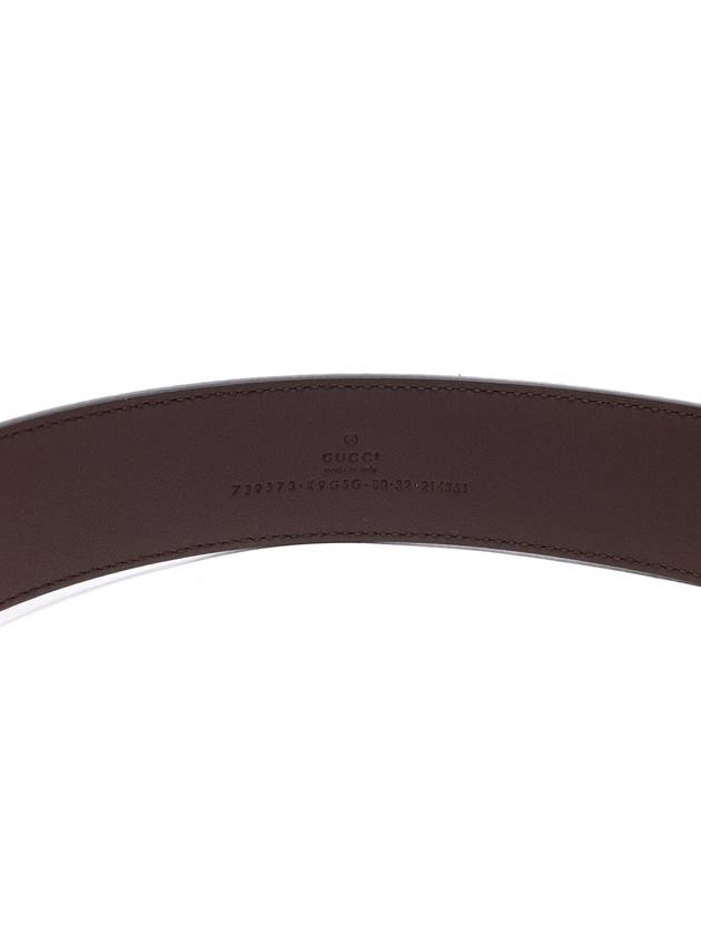 Blondie Belt Brown Beige Ebony - GUCCI - BALAAN 7