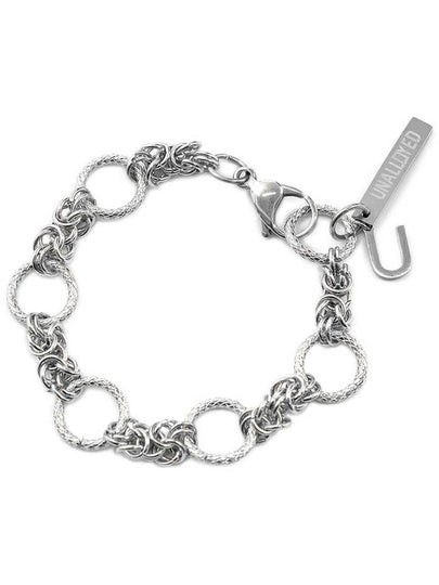 U Pendant Chain Bracelet Silver - UNALLOYED - BALAAN 2