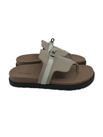 Empire Sandals Beige - HERMES - BALAAN 1