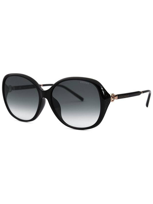 Escada SES B56G 0Z42 Officially Imported Round Butterfly Horn rimmed Oversized Women s Luxury Sunglasses - ESCADA - BALAAN 1