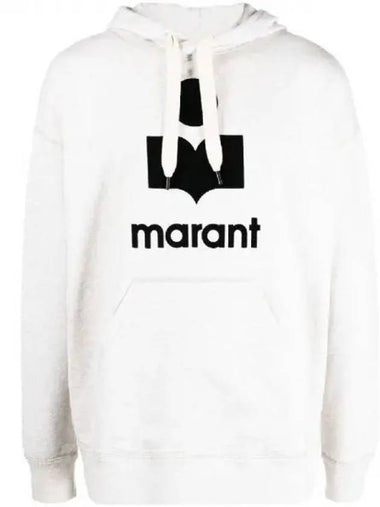 Miley Logo Hoodie Ecru - ISABEL MARANT - BALAAN 1