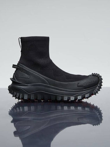 TRAILGRIP KNIT HIGH TOP SNEAKERS - MONCLER - BALAAN 1