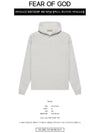 Relaxed Back Logo Hoodie Light Oatmeal - FEAR OF GOD - BALAAN 3