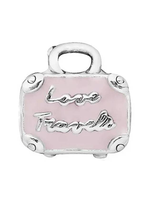 Travel Bag Silver Charm Pink - PANDORA - BALAAN 1