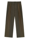 RAVEN PIN TUCK DOUBLE POCKET V2 TAIL TROUSER - KAEISS - BALAAN 6