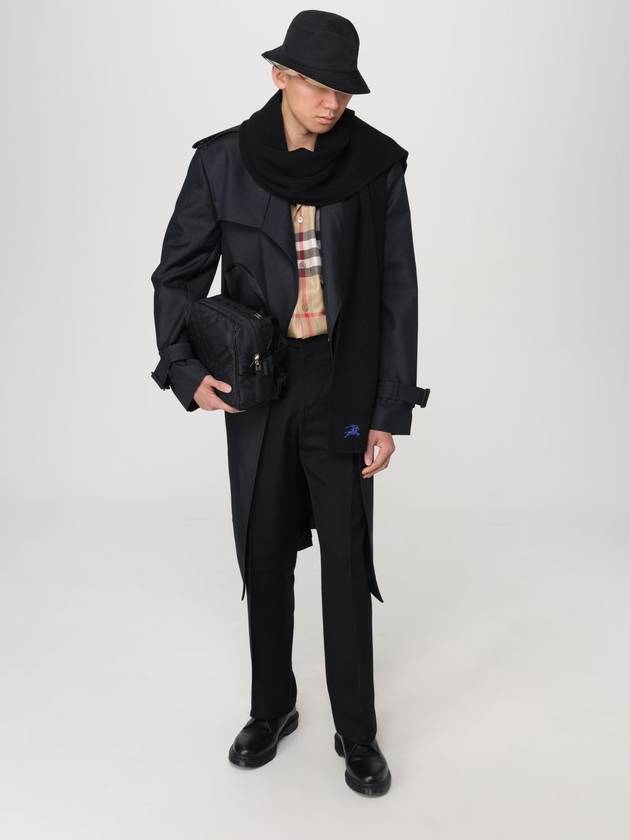 Belted Long Trench Coat Black - BURBERRY - BALAAN 3