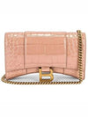 hour glass chain wallet cross bag pink beige - BALENCIAGA - BALAAN 2