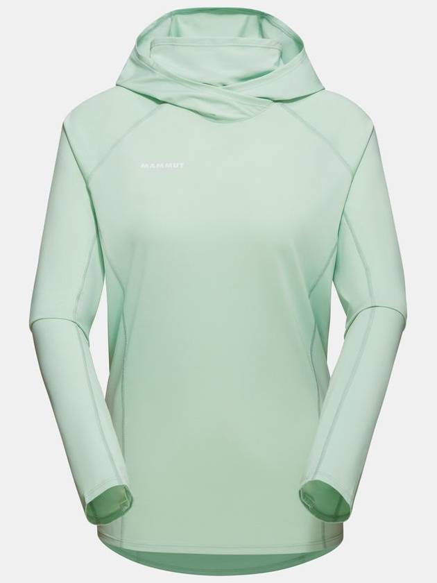 Women's Selun FL Sun Hoodie Mint - MAMMUT - BALAAN 2