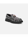 Buffalo Cannage Cotton Tweed Loafer Navy - DIOR - BALAAN 1