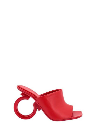 Salvatore Sandals 01F294760900 003 Red - SALVATORE FERRAGAMO - BALAAN 1