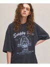 Snappy Bear Pigment Short Sleeve T-Shirt Dark Blue - CPGN STUDIO - BALAAN 3