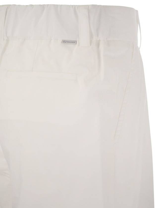 Cotton pleated trousers - WOOLRICH - BALAAN 4