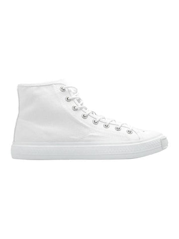 Studios Canvas High Top Sneakers White - ACNE STUDIOS - BALAAN 1