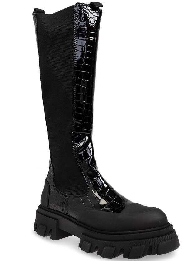 Ganni Platform Boots, Women's, Black - GANNI - BALAAN 4