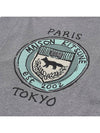 City Coins Cotton Short Sleeve T-Shirt Grey - MAISON KITSUNE - BALAAN 4