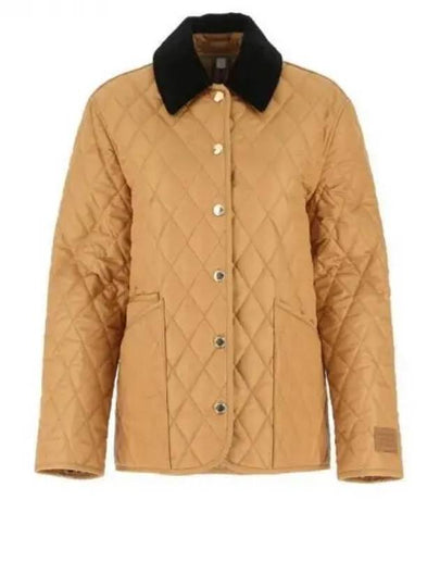 Dranefel Quilted Jacket Camel - BURBERRY - BALAAN 2