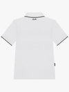 Drew Women s Basic Pique Short Sleeve T Shirt DF42ST07 WT - DRUH GOLF - BALAAN 2