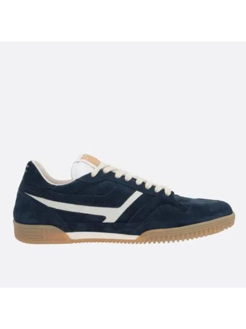 Suede Jackson LowTop Sneakers Navy - TOM FORD - BALAAN 1