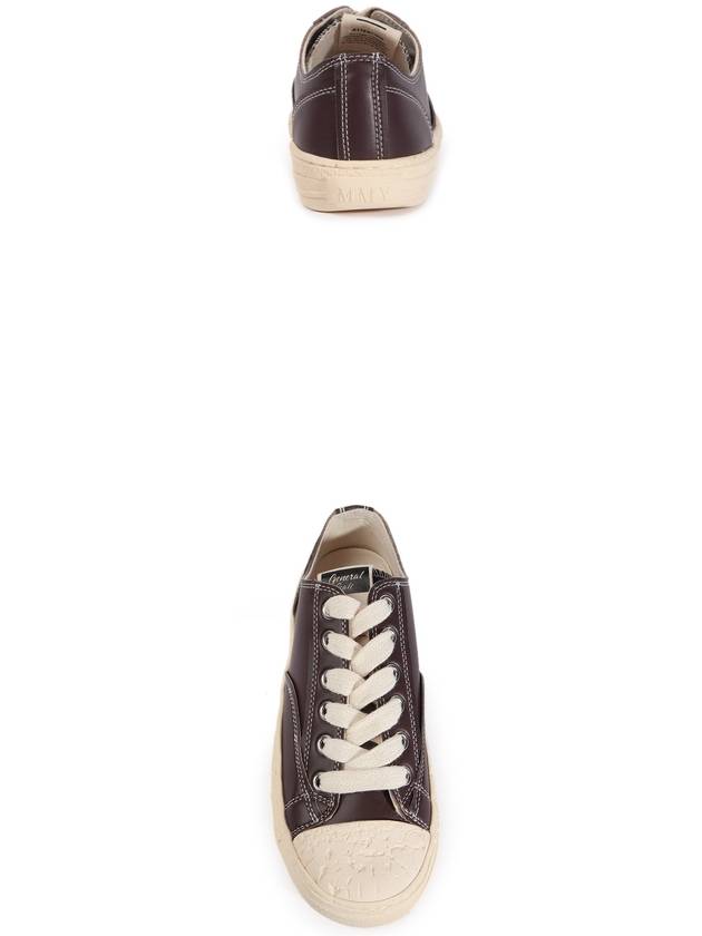 Fast Sole 6 Synthetic Low Top Sneakers Brown - MAISON MIHARA YASUHIRO - BALAAN 4