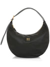 Logo Leather Shoulder Bag Black - MIU MIU - BALAAN 2