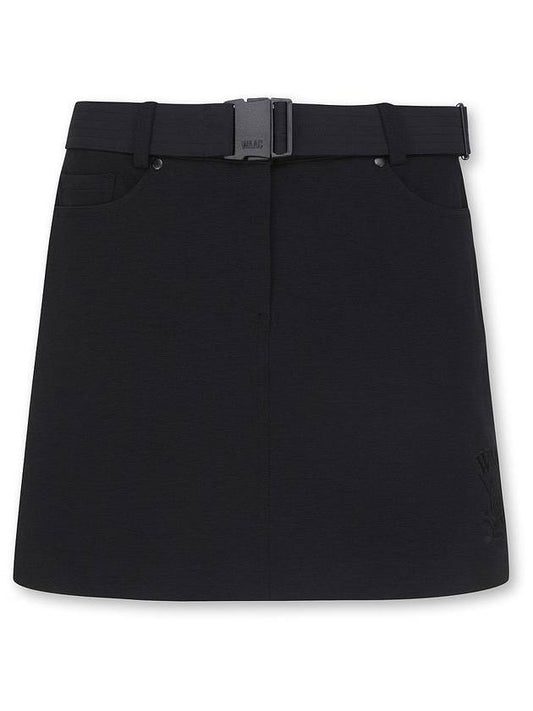 Women s Cargo Belt Pleated Culottes Skirt - WAAC - BALAAN 1