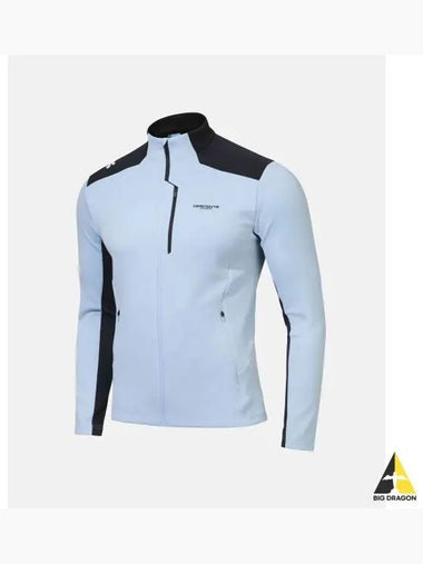 Standard training zip up sky blue SP323TFT72 - DESCENTE - BALAAN 1