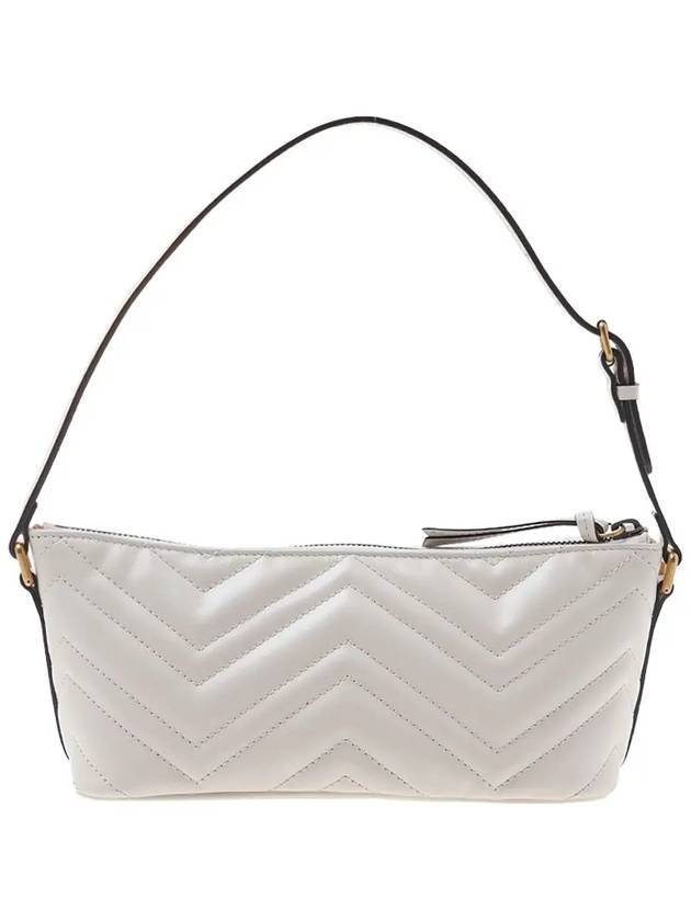 GG Marmont Shoulder Bag White - GUCCI - BALAAN 3