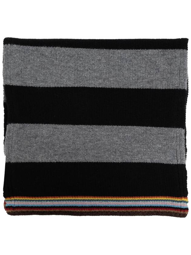 Paul Smith Wool Scarf, Men's, Grey - PAUL SMITH - BALAAN 1