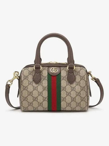 Ophidia GG mini top handle tote bag brown 77205396IWG8745 - GUCCI - BALAAN 1